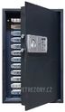 Sejf / skříňka na klíče Key T 144 - elektronický zámek - BAZAR / 18 kg